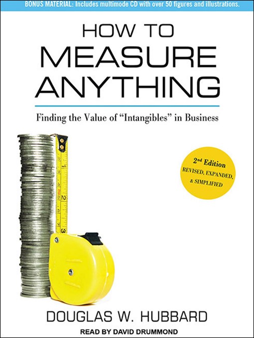 Title details for How to Measure Anything by Douglas W. Hubbard - Available